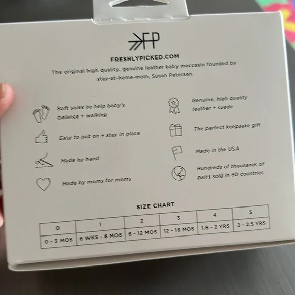 Cream City Mocc Freshly Picked Size 1 - Picture 6 of 8